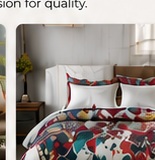 Printed bedding