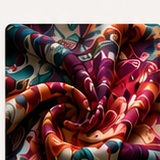 Custom printed fabric